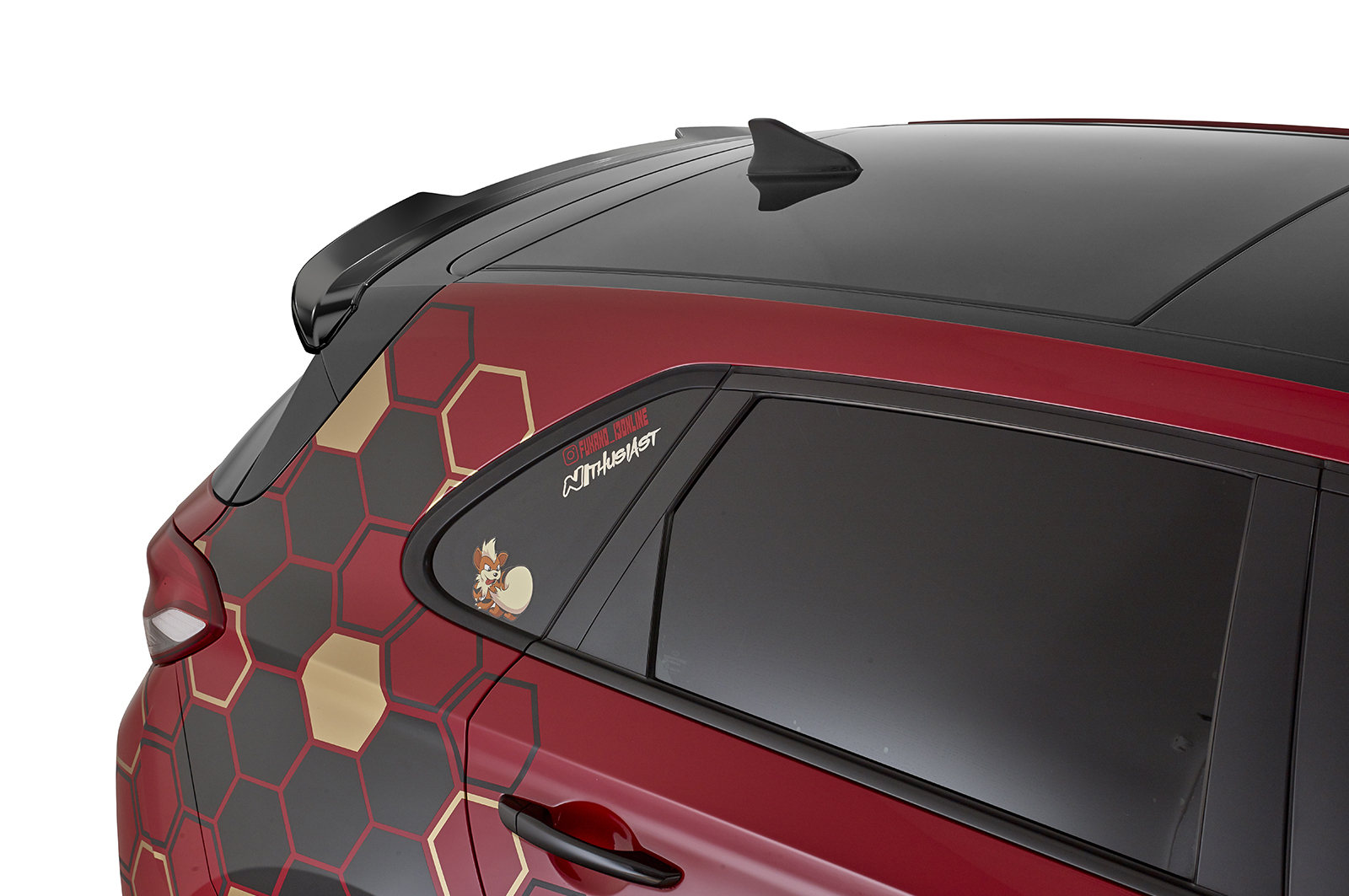 Becquet / Extension CAP pour Hyundai I30 PD hatchback (auch N-Line) (depuis 2017) - Fabriqué en ABS (6 finitions au choix)