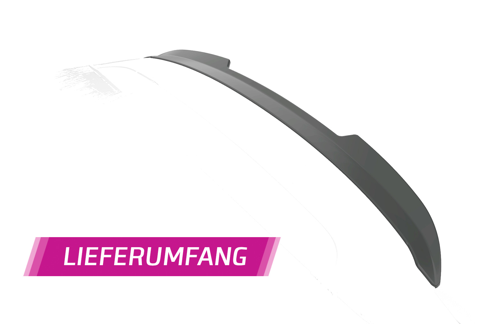 Becquet / Extension CAP pour Hyundai I30 PD hatchback (auch N-Line) (depuis 2017) - Fabriqué en ABS (6 finitions au choix)
