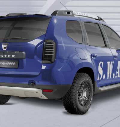 Becquet / Extension CAP pour Dacia Duster (1. Generation) toutes carrosseries (2010-2018) - Fabriqué en ABS (6 finitions au choix)