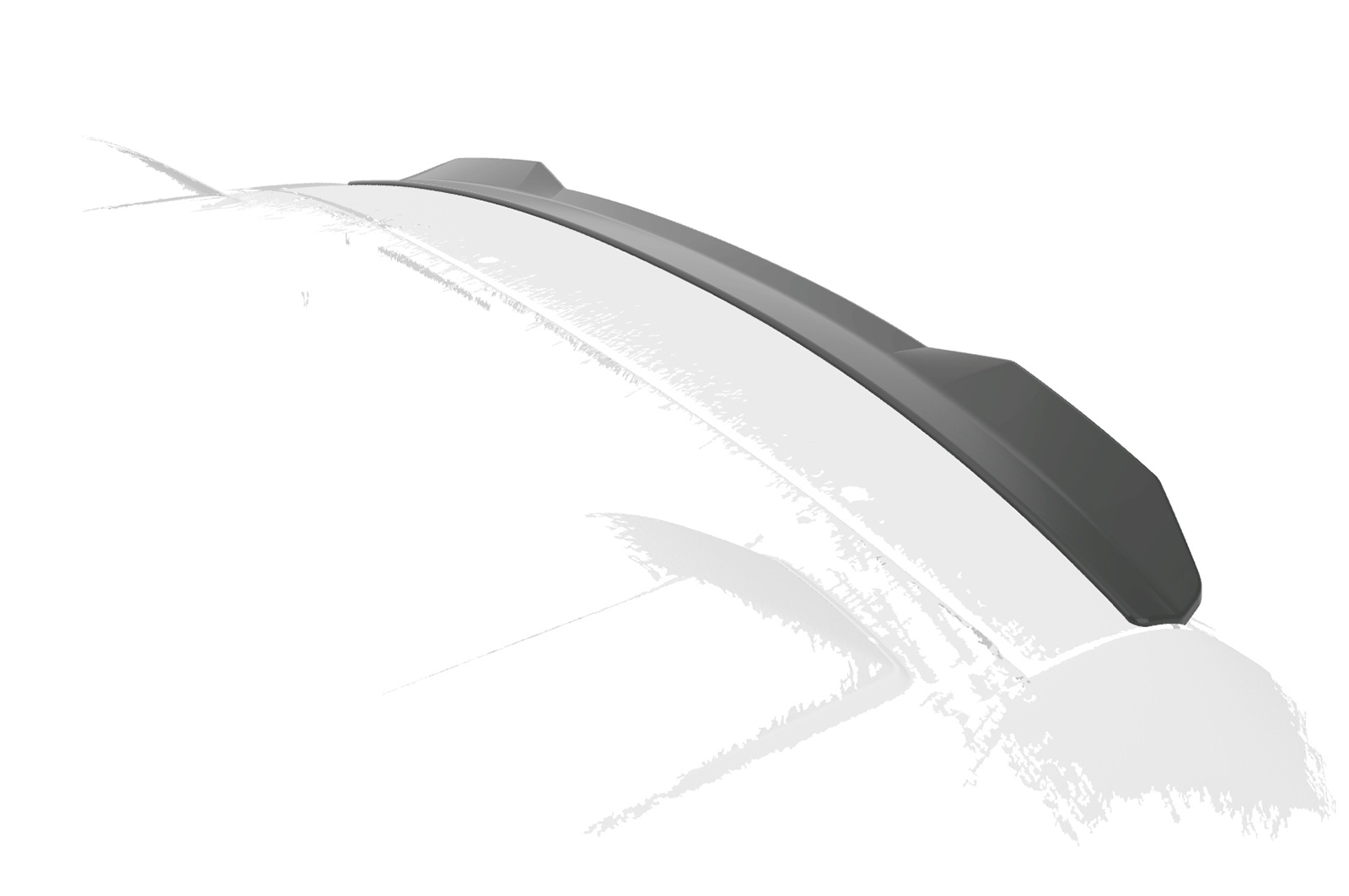 Becquet / Extension CAP pour Dacia Duster (1. Generation) toutes carrosseries (2010-2018) - Fabriqué en ABS (6 finitions au choix)