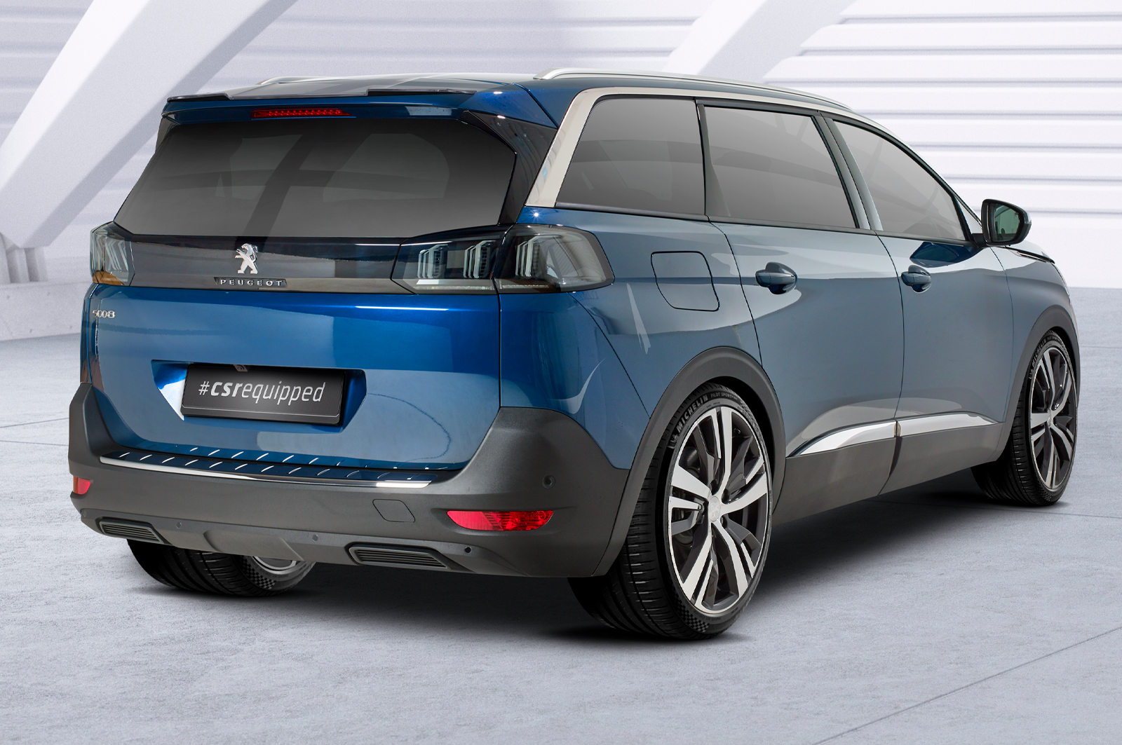 Becquet / Extension CAP pour Peugeot 5008 (2. Generation) toutes carrosseries (depuis 2017) - Fabriqué en ABS (6 finitions au choix)