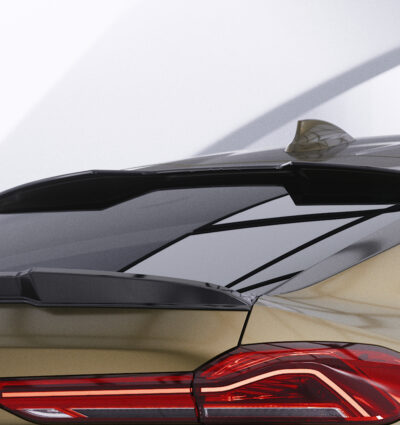 Becquet / Extension CAP pour BMW X6 (G06) toutes carrosseries (depuis 2019) - Fabriqué en ABS (6 finitions au choix)