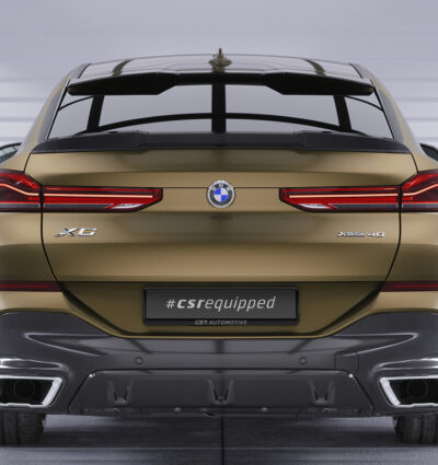 Becquet / Extension CAP pour BMW X6 (G06) toutes carrosseries (depuis 2019) - Fabriqué en ABS (6 finitions au choix)