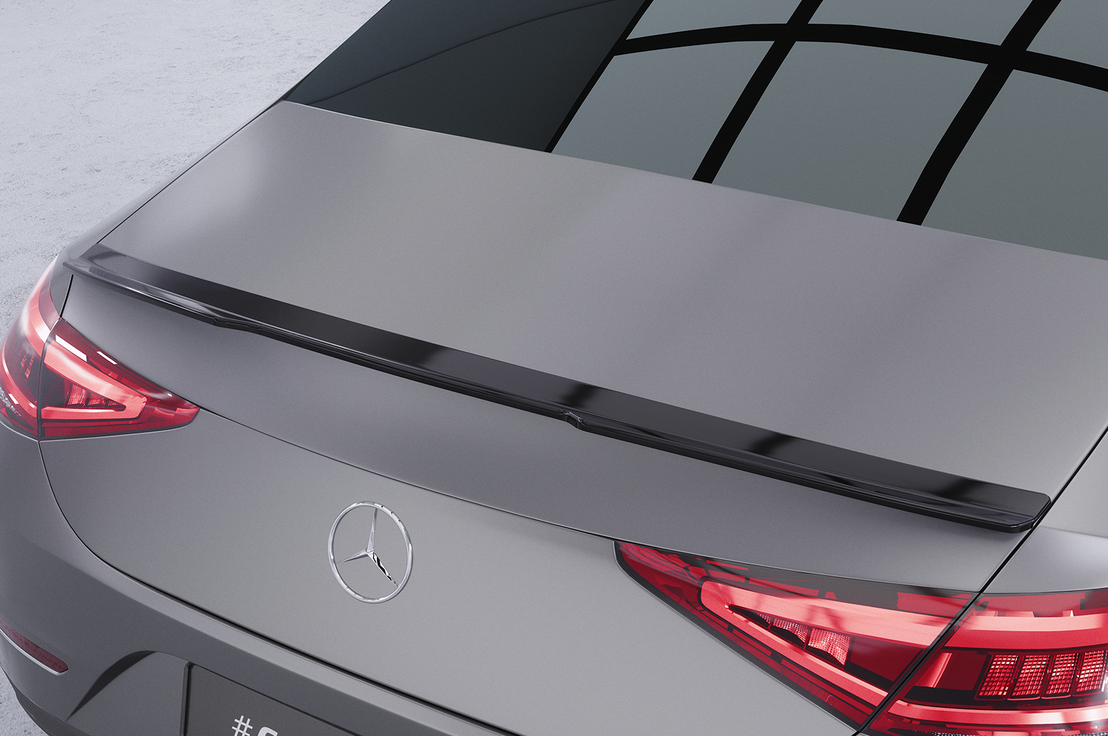 Becquet / Extension CAP pour Mercedes-Benz CLS (C257) toutes carrosseries (depuis 03/2018) - Fabriqué en ABS (6 finitions au choix)