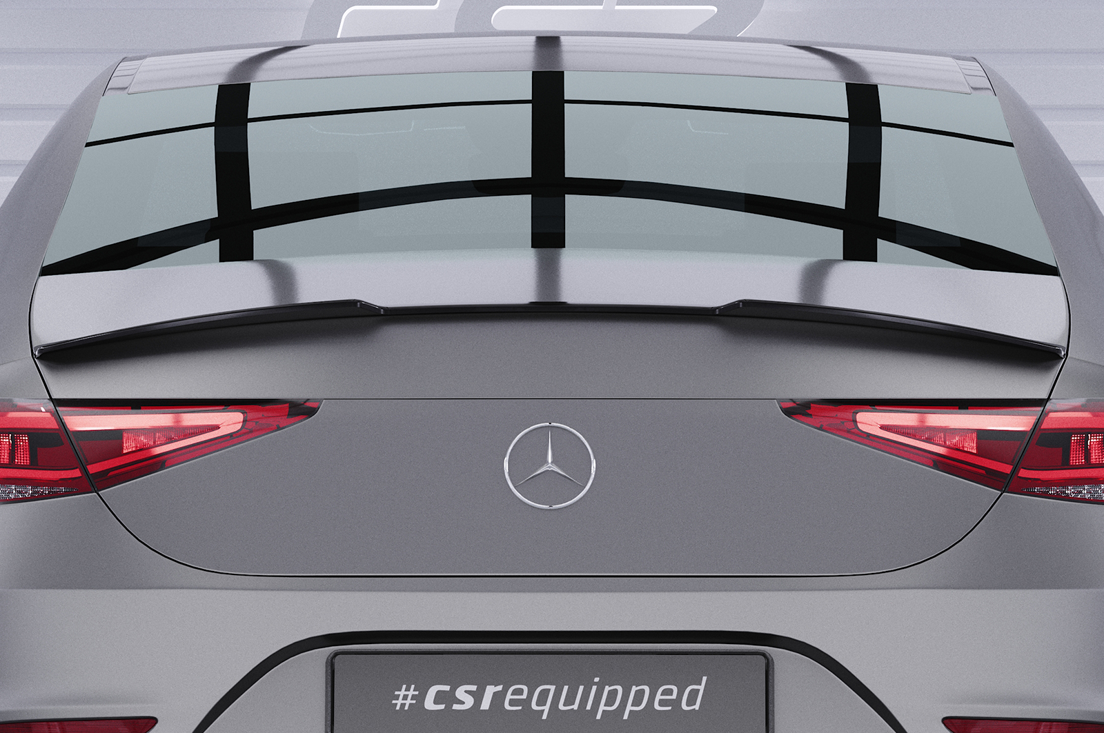 Becquet / Extension CAP pour Mercedes-Benz CLS (C257) toutes carrosseries (depuis 03/2018) - Fabriqué en ABS (6 finitions au choix)