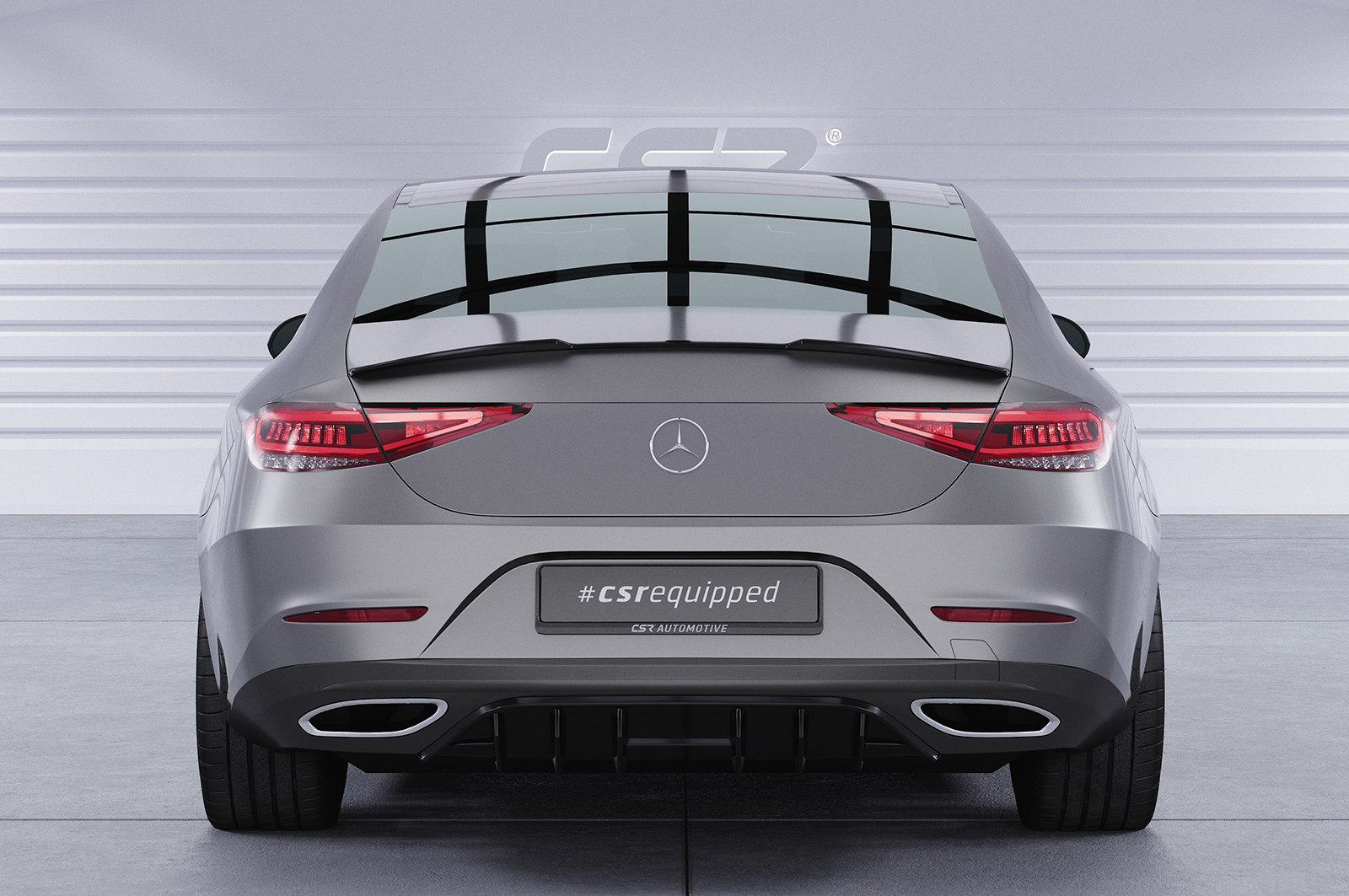 Becquet / Extension CAP pour Mercedes-Benz CLS (C257) toutes carrosseries (depuis 03/2018) - Fabriqué en ABS (6 finitions au choix)