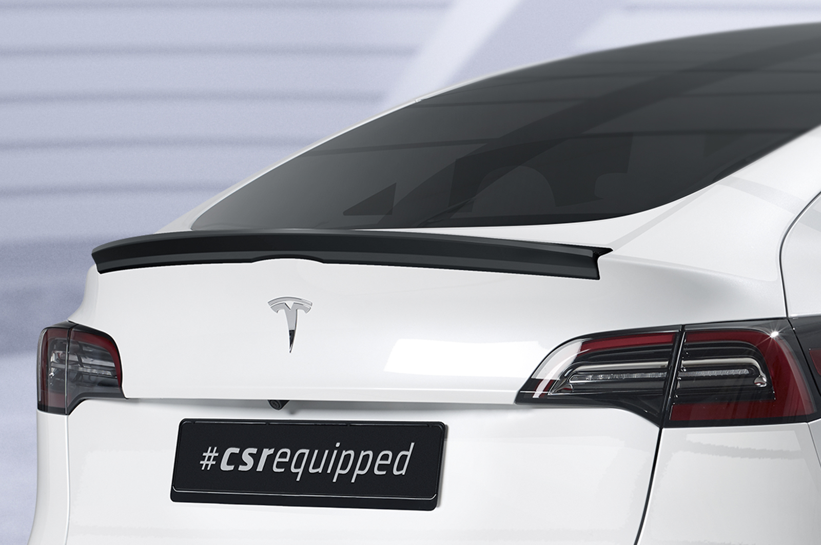 Becquet / Extension CAP pour Tesla Model Y toutes carrosseries (depuis 2020) - Fabriqué en ABS (6 finitions au choix)