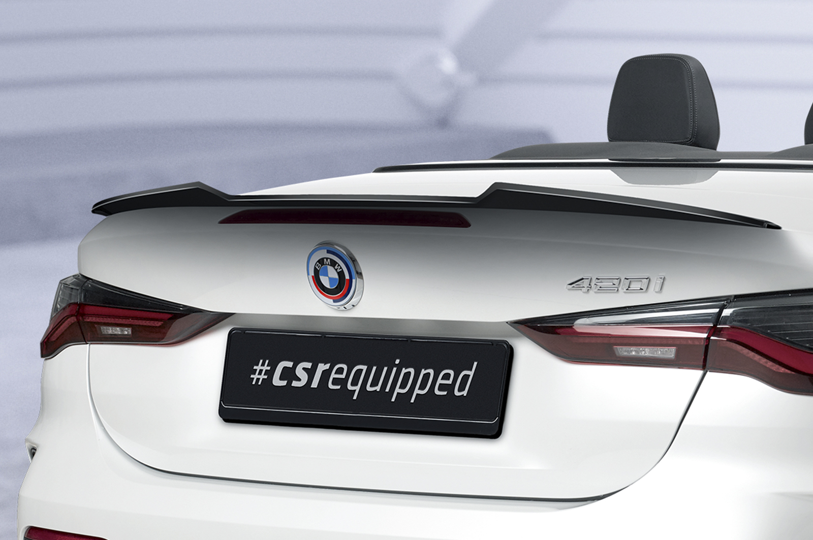 Becquet / Extension CAP pour BMW Série 4 G23 cabriolet (depuis 2021) - Fabriqué en ABS (6 finitions au choix)