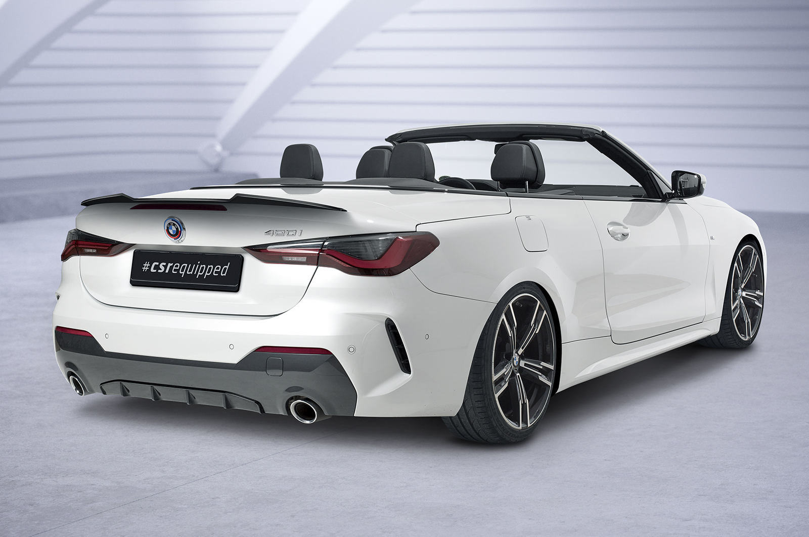 Becquet / Extension CAP pour BMW Série 4 G23 cabriolet (depuis 2021) - Fabriqué en ABS (6 finitions au choix)