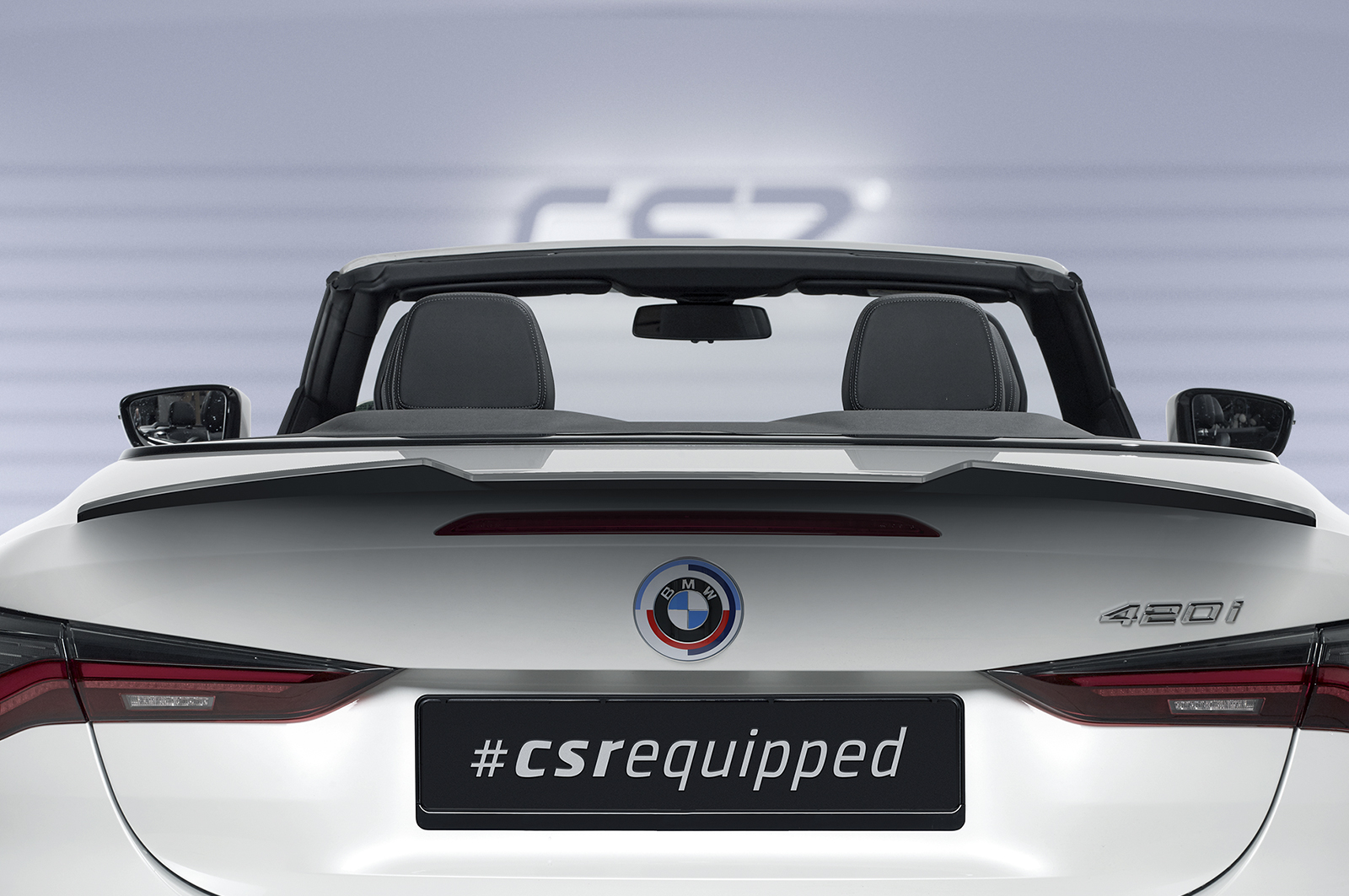 Becquet / Extension CAP pour BMW Série 4 G23 cabriolet (depuis 2021) - Fabriqué en ABS (6 finitions au choix)