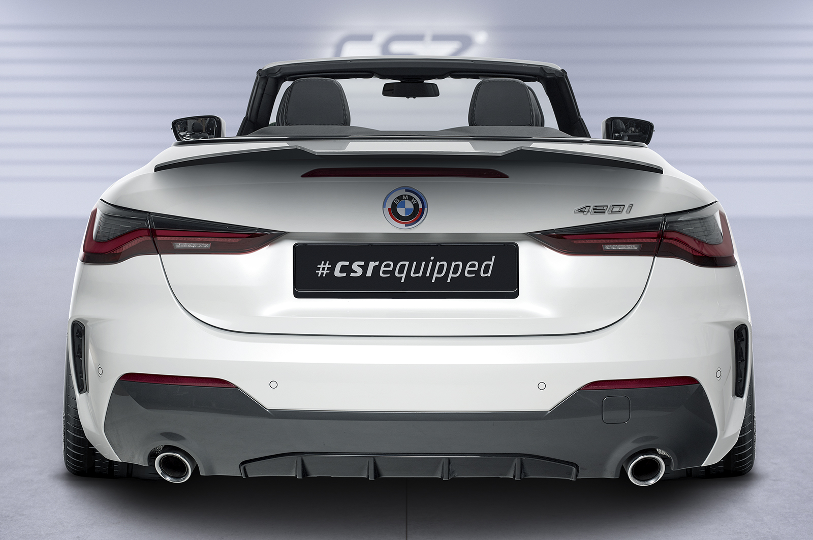 Becquet / Extension CAP pour BMW Série 4 G23 cabriolet (depuis 2021) - Fabriqué en ABS (6 finitions au choix)