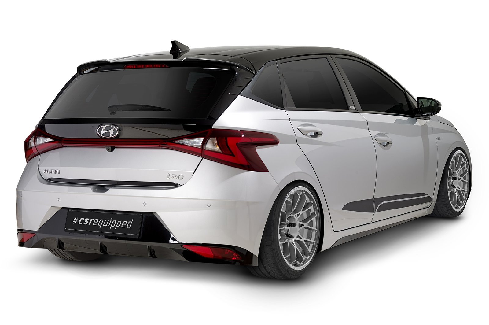 Becquet / Extension CAP pour Hyundai I20 BC3 toutes carrosseries (depuis 2020) - Fabriqué en ABS (6 finitions au choix)