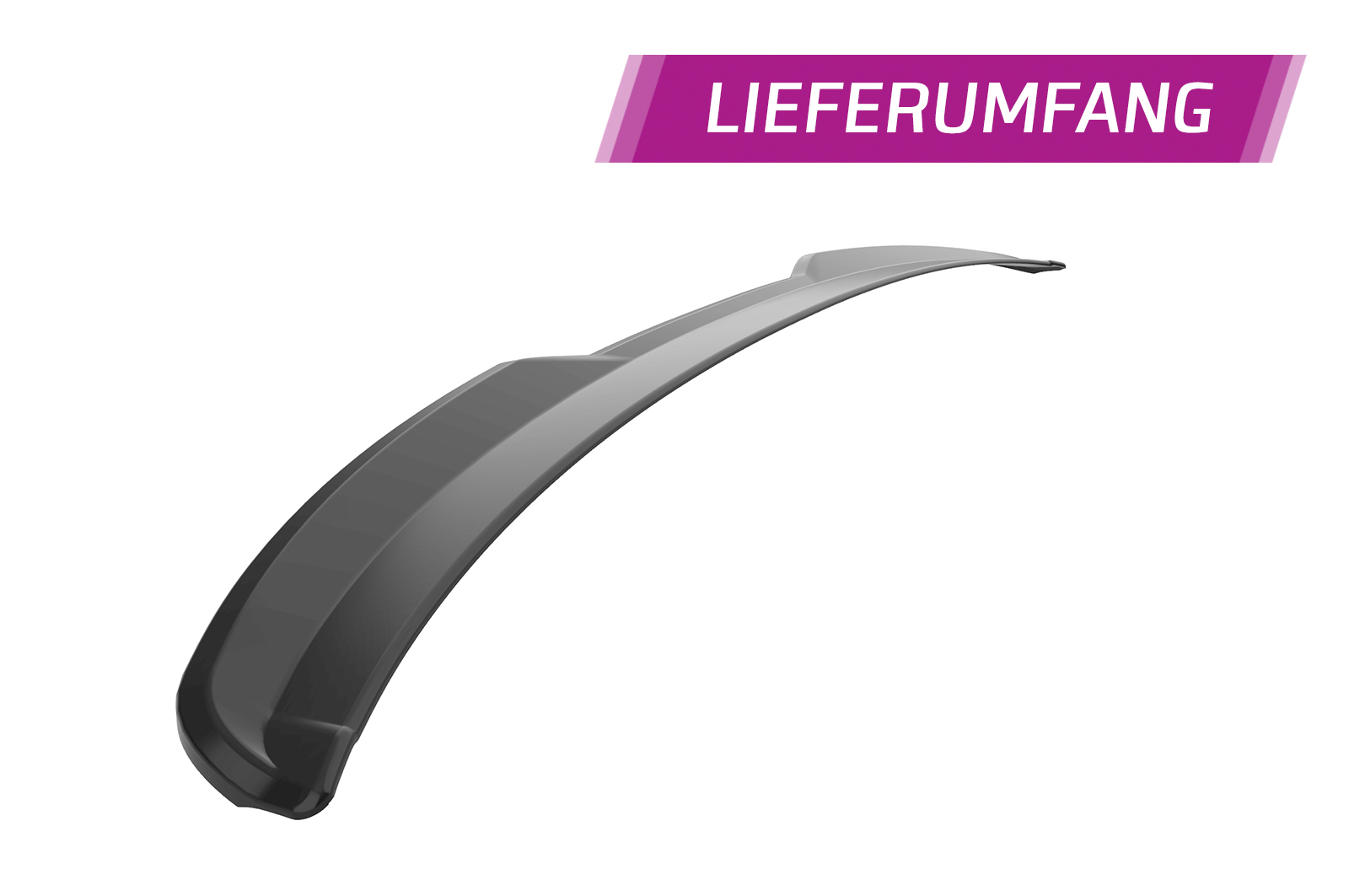 Becquet / Extension CAP pour Skoda Fabia 3 toutes carrosseries (09/2014-09/2021) - Fabriqué en ABS (6 finitions au choix)