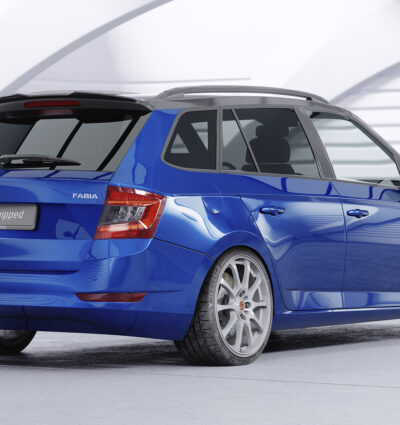 Becquet / Extension CAP pour Skoda Fabia 3 break (09/2014-09/2021) - Fabriqué en ABS (6 finitions au choix)