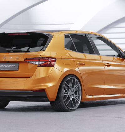 Becquet / Extension CAP pour Skoda Fabia 4 toutes carrosseries (depuis 2021) - Fabriqué en ABS (6 finitions au choix)