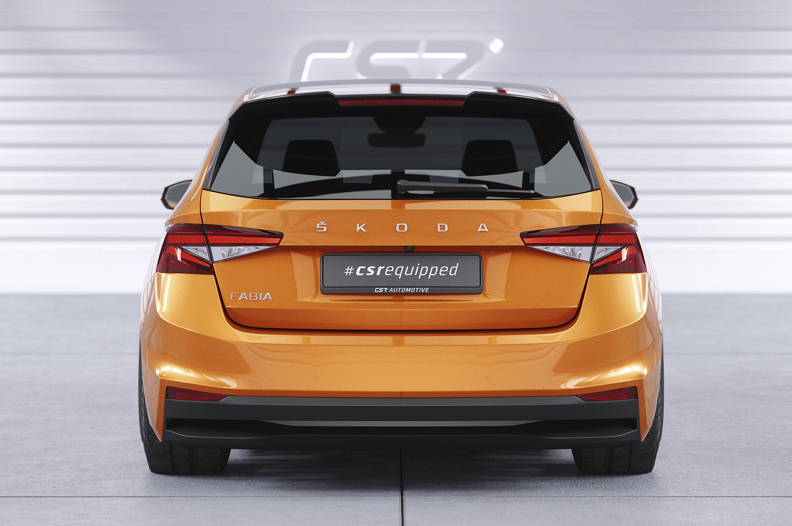 Becquet / Extension CAP pour Skoda Fabia 4 toutes carrosseries (depuis 2021) - Fabriqué en ABS (6 finitions au choix)