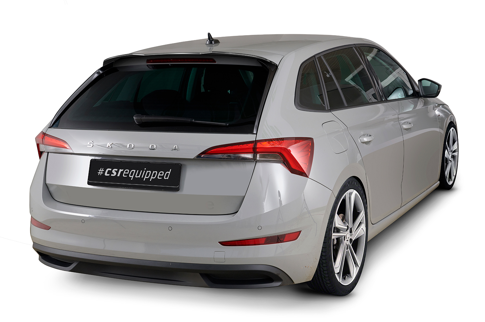Becquet / Extension CAP pour Skoda Scala toutes carrosseries (depuis 2019) - Fabriqué en ABS (6 finitions au choix)
