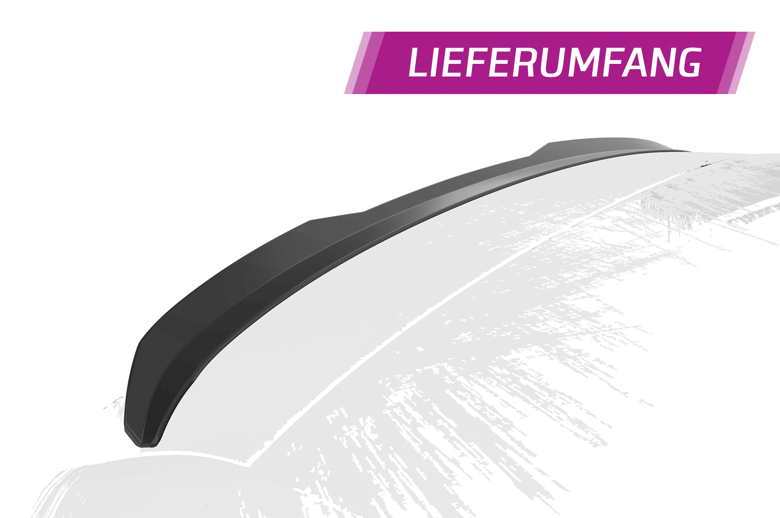 Becquet / Extension CAP pour Skoda Scala toutes carrosseries (depuis 2019) - Fabriqué en ABS (6 finitions au choix)