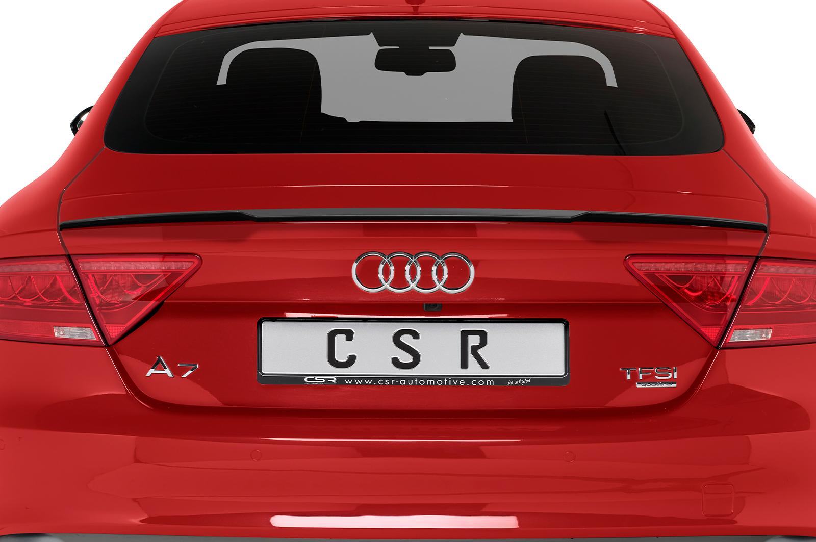 Becquet / Extension CAP pour Audi S7 C7 (4G) Sportback (2012-2017) - Fabriqué en ABS (6 finitions au choix)