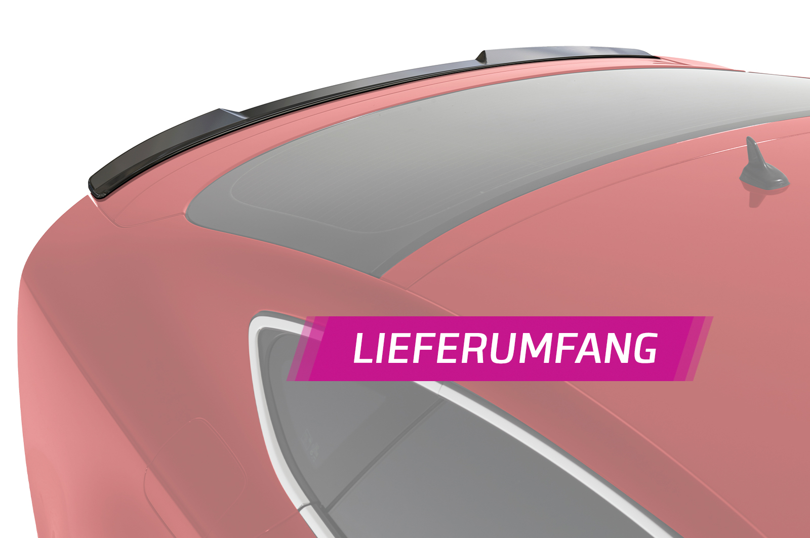 Becquet / Extension CAP pour Audi S7 C7 (4G) Sportback (2012-2017) - Fabriqué en ABS (6 finitions au choix)