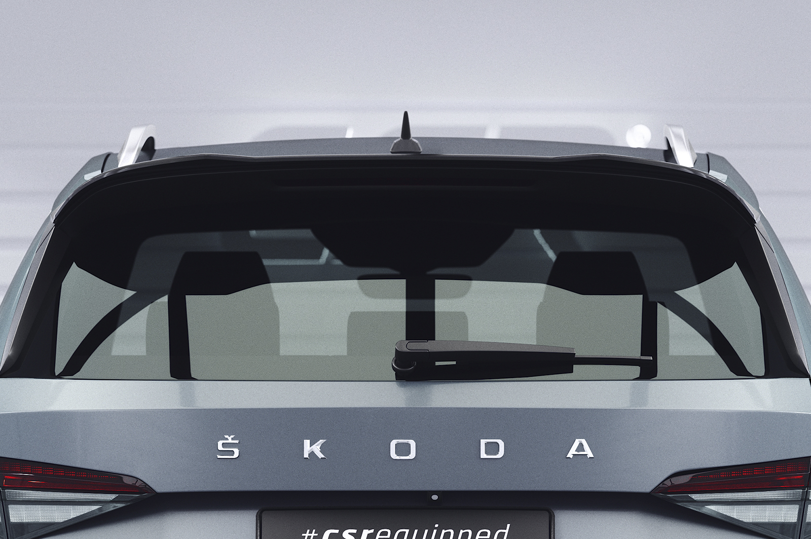 Becquet / Extension CAP pour Skoda Kodiaq toutes carrosseries (facelift) (2021-2024) - Fabriqué en ABS (6 finitions au choix)