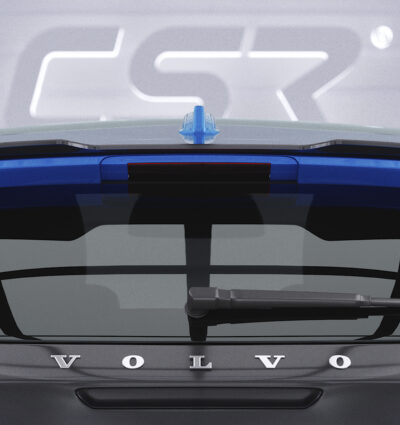 Becquet / Extension CAP pour Volvo V40 R-Design (2012-2019) - Fabriqué en ABS (6 finitions au choix)