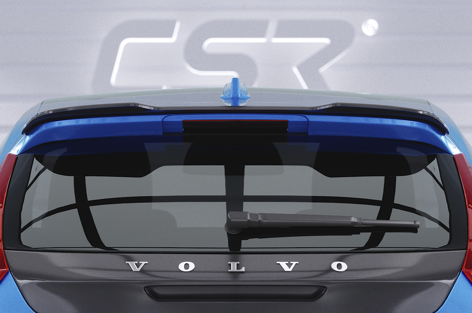 Becquet / Extension CAP pour Volvo V40 R-Design (2012-2019) - Fabriqué en ABS (6 finitions au choix)