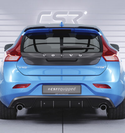 Becquet / Extension CAP pour Volvo V40 R-Design (2012-2019) - Fabriqué en ABS (6 finitions au choix)