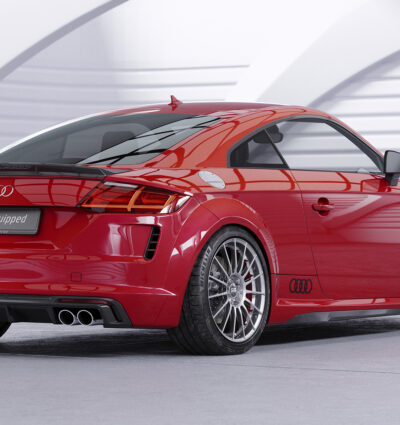 Becquet / Extension CAP pour Audi TT / TTS (FV / 8S) toutes carrosseries (depuis 2014) - Fabriqué en ABS (6 finitions au choix)