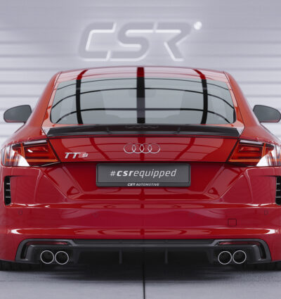Becquet / Extension CAP pour Audi TT / TTS (FV / 8S) toutes carrosseries (depuis 2014) - Fabriqué en ABS (6 finitions au choix)