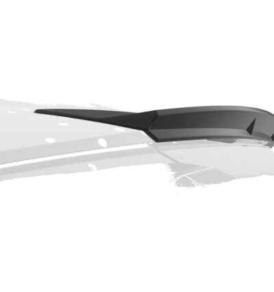 Becquet / Extension CAP pour Audi TT / TTS (FV / 8S) toutes carrosseries (depuis 2014) - Fabriqué en ABS (6 finitions au choix)