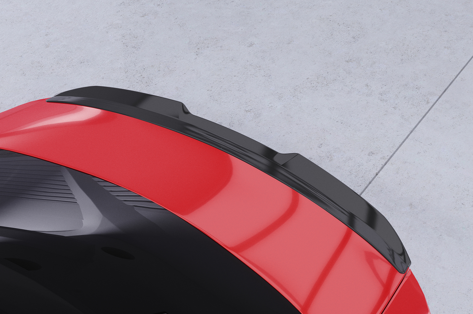 Becquet / Extension CAP pour Audi A3 8V berline (05/2013-02/2020) - Fabriqué en ABS (6 finitions au choix)