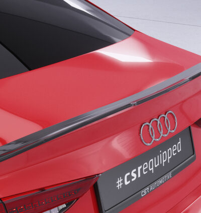 Becquet / Extension CAP pour Audi A3 8V berline (05/2013-02/2020) - Fabriqué en ABS (6 finitions au choix)