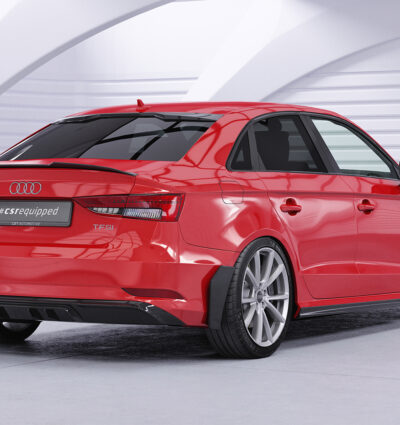 Becquet / Extension CAP pour Audi A3 8V berline (05/2013-02/2020) - Fabriqué en ABS (6 finitions au choix)