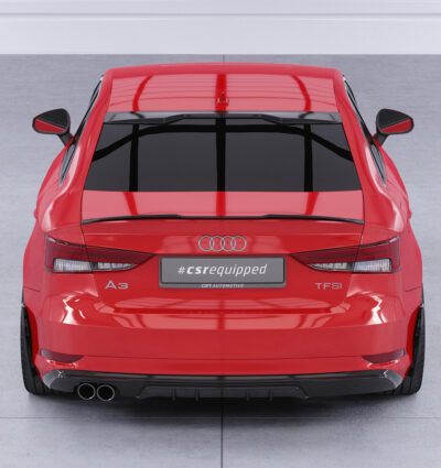Becquet / Extension CAP pour Audi A3 8V berline (05/2013-02/2020) - Fabriqué en ABS (6 finitions au choix)