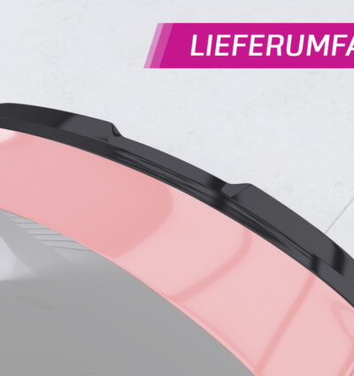 Becquet / Extension CAP pour Audi A3 8V berline (05/2013-02/2020) - Fabriqué en ABS (6 finitions au choix)