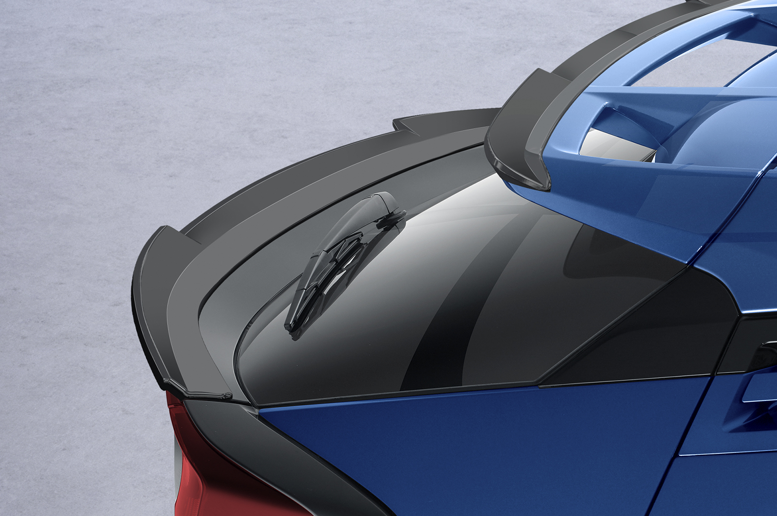 Becquet / Extension CAP pour Toyota C-HR toutes carrosseries (facelift) (depuis 2020) - Fabriqué en ABS (6 finitions au choix)