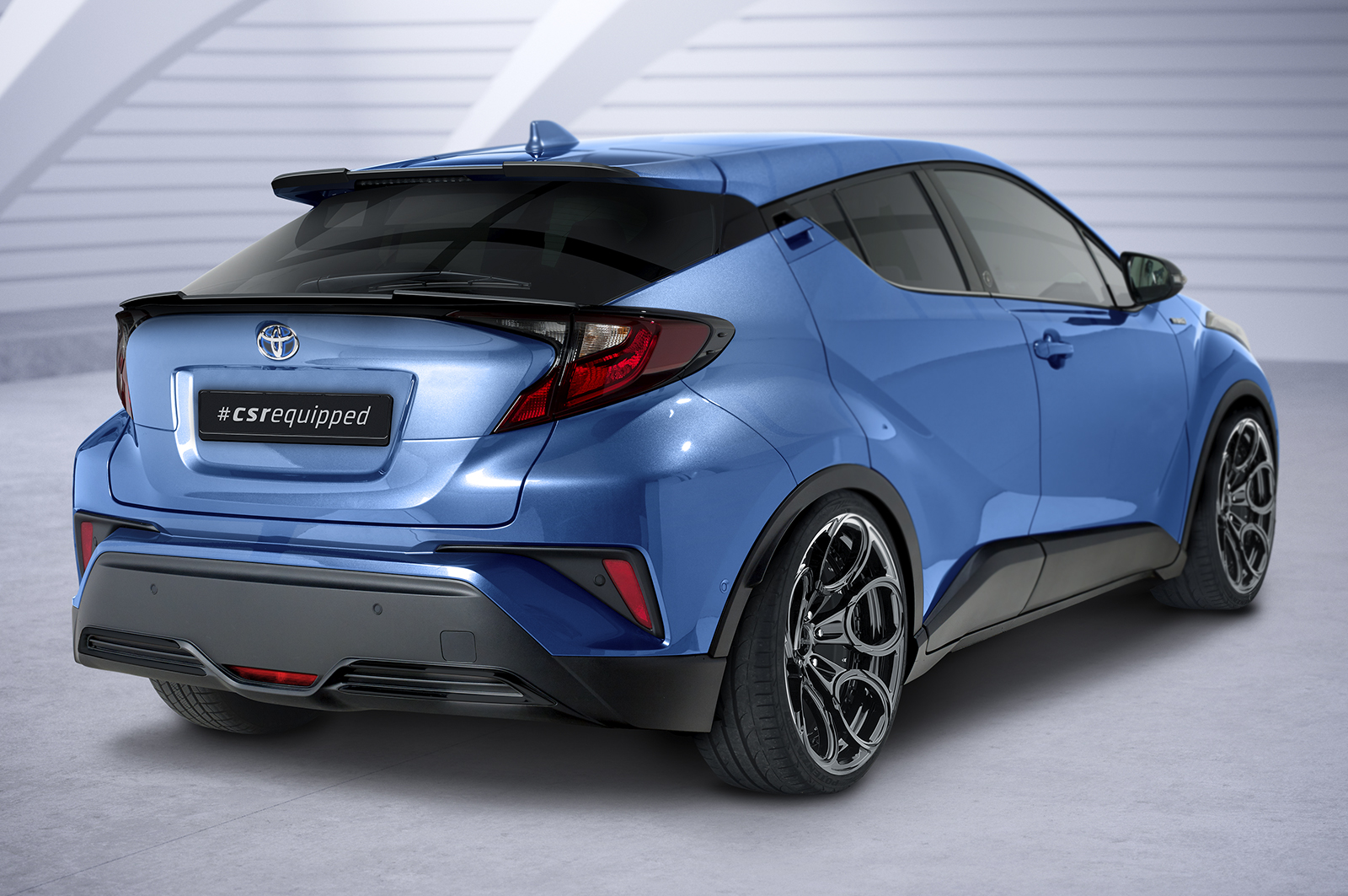 Becquet / Extension CAP pour Toyota C-HR toutes carrosseries (facelift) (depuis 2020) - Fabriqué en ABS (6 finitions au choix)
