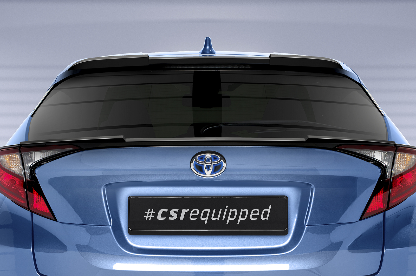 Becquet / Extension CAP pour Toyota C-HR toutes carrosseries (facelift) (depuis 2020) - Fabriqué en ABS (6 finitions au choix)