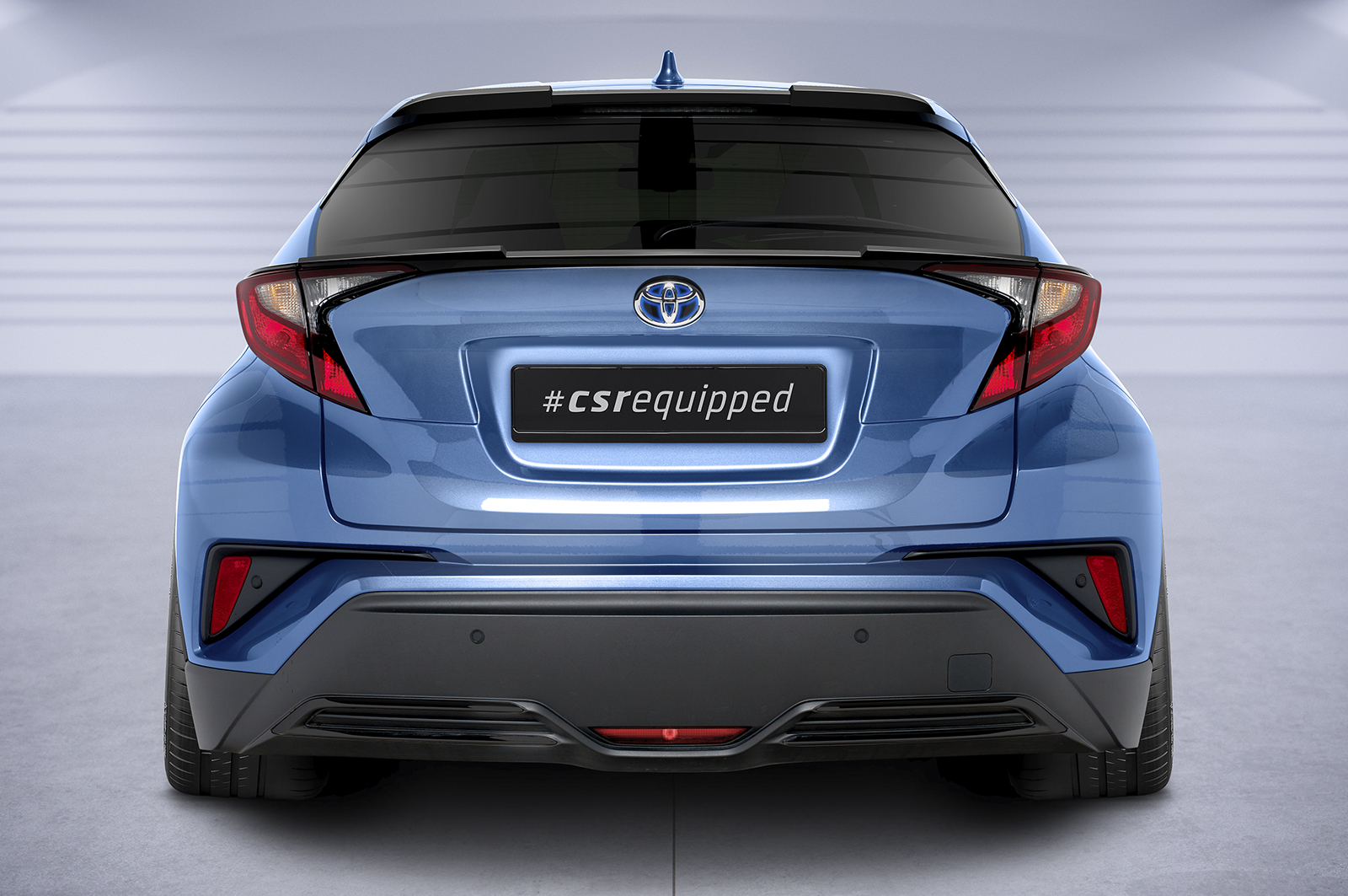 Becquet / Extension CAP pour Toyota C-HR toutes carrosseries (facelift) (depuis 2020) - Fabriqué en ABS (6 finitions au choix)
