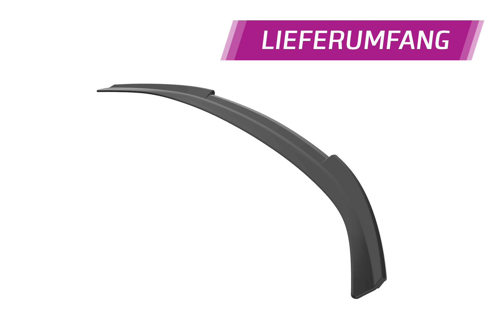 Becquet / Extension CAP pour Toyota C-HR toutes carrosseries (facelift) (depuis 2020) - Fabriqué en ABS (6 finitions au choix)