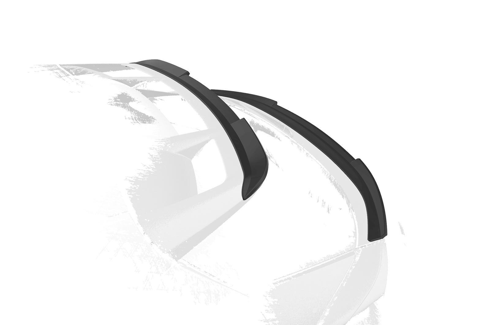 Becquet / Extension CAP pour Toyota C-HR toutes carrosseries (facelift) (depuis 2020) - Fabriqué en ABS (6 finitions au choix)