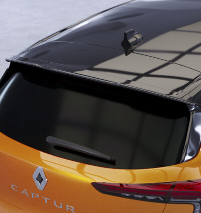Becquet / Extension CAP pour Renault Captur II toutes carrosseries (depuis 2019) - Fabriqué en ABS (6 finitions au choix)