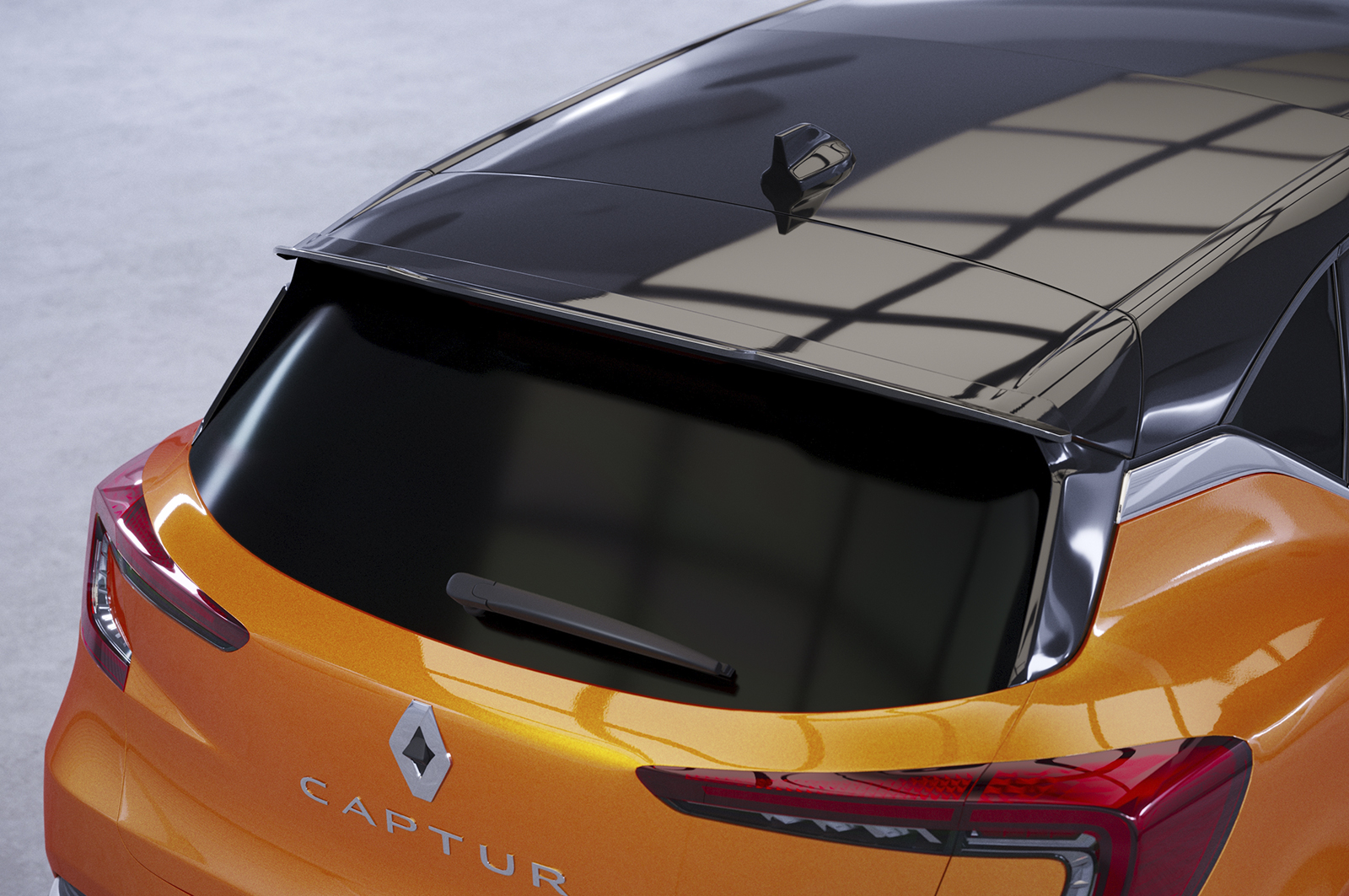 Becquet / Extension CAP pour Renault Captur II toutes carrosseries (depuis 2019) - Fabriqué en ABS (6 finitions au choix)