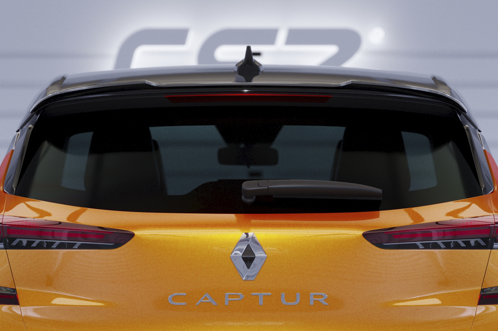Becquet / Extension CAP pour Renault Captur II toutes carrosseries (depuis 2019) - Fabriqué en ABS (6 finitions au choix)
