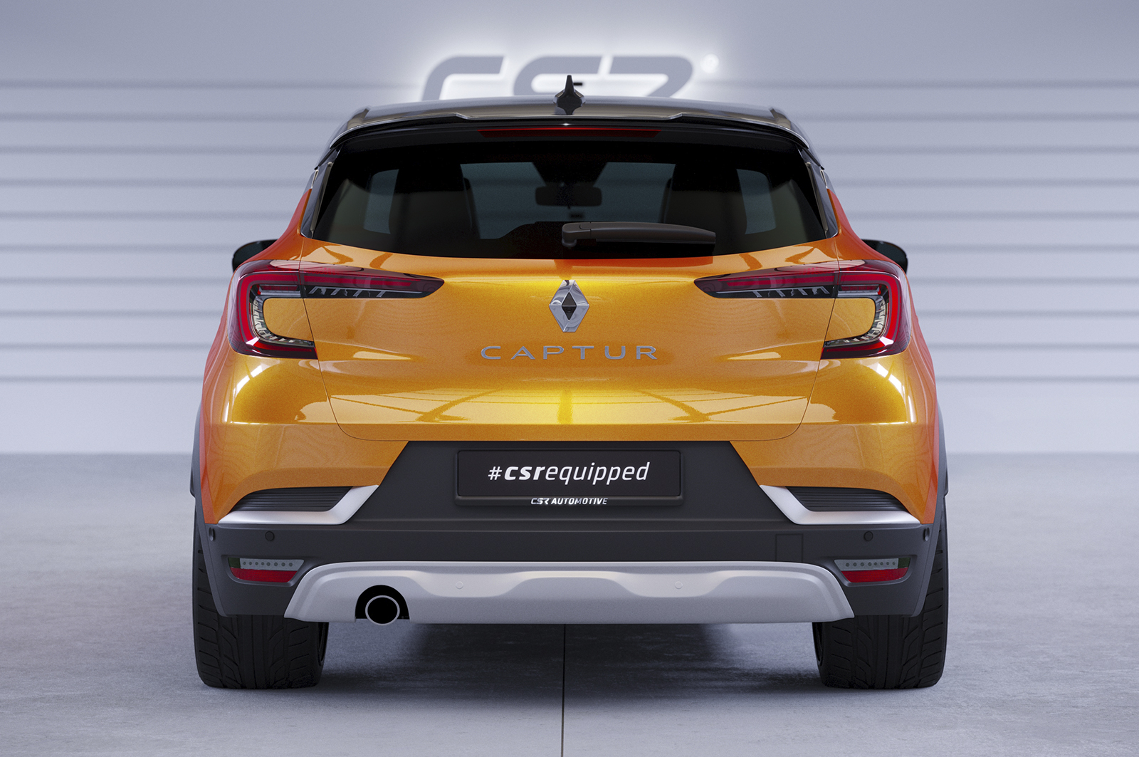 Becquet / Extension CAP pour Renault Captur II toutes carrosseries (depuis 2019) - Fabriqué en ABS (6 finitions au choix)