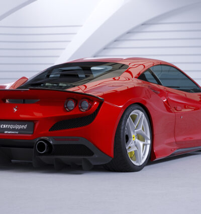 Becquet / Extension CAP pour Ferrari F8 Tributo / Spider (depuis 2019) - Fabriqué en ABS (6 finitions au choix)