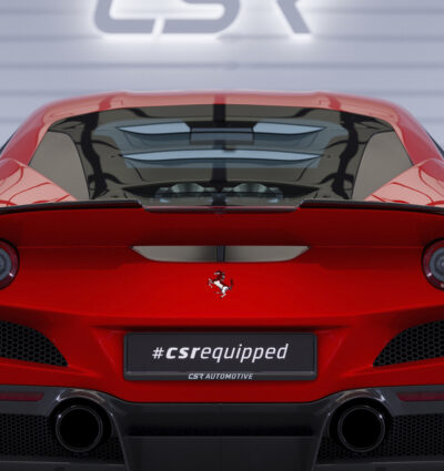 Becquet / Extension CAP pour Ferrari F8 Tributo / Spider (depuis 2019) - Fabriqué en ABS (6 finitions au choix)