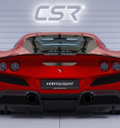 Becquet / Extension CAP pour Ferrari F8 Tributo / Spider (depuis 2019) - Fabriqué en ABS (6 finitions au choix)