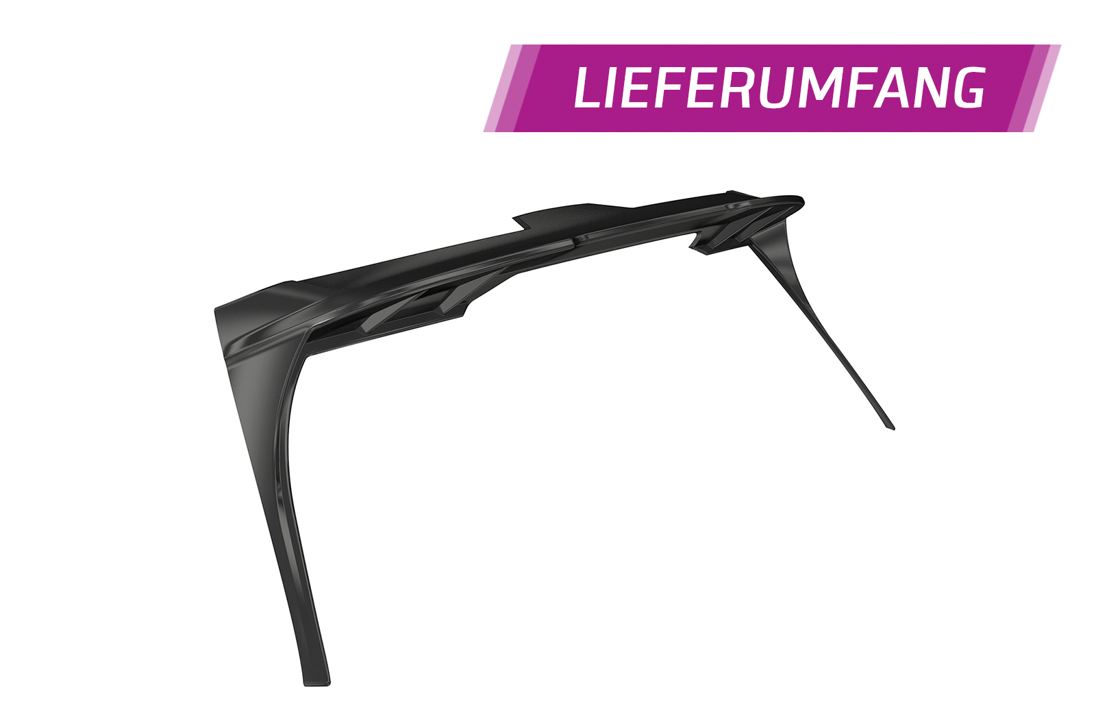 Becquet / Extension CAP pour VW Golf 7 (Typ AU) GTI / GTD / GTE / R / R-Line (2012-2021) - Fabriqué en ABS (6 finitions au choix)